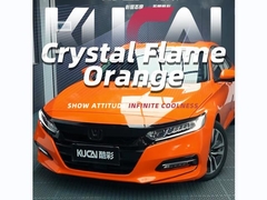 TPU-Crystal Flamme orange