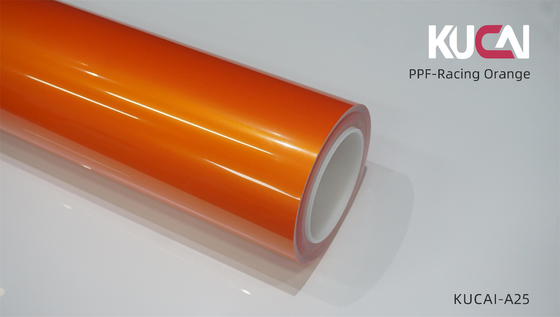 Lubrizol TPU Racing Orange PPF Roll Film de protection de peinture automobile