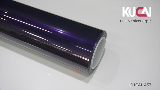 1.52mx15m Venezia Ppf film de couleur violette, TPU film de protection de peinture automobile
