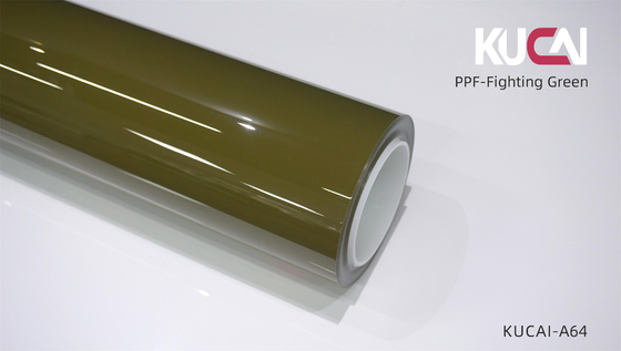 TPU couleur PPF film de protection contre la peinture de couleur verte pour voitures